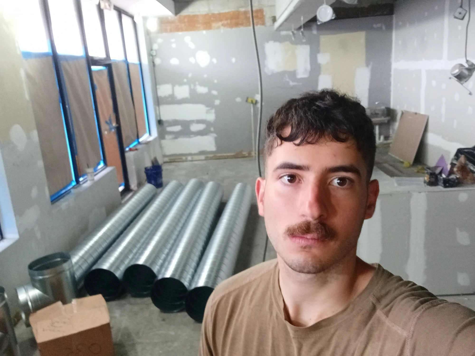Interior renovation in progress