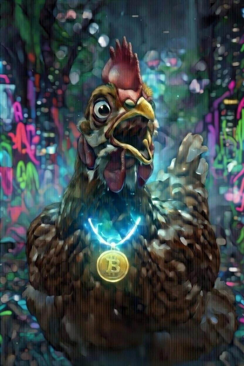 Screaming Chicken mascot