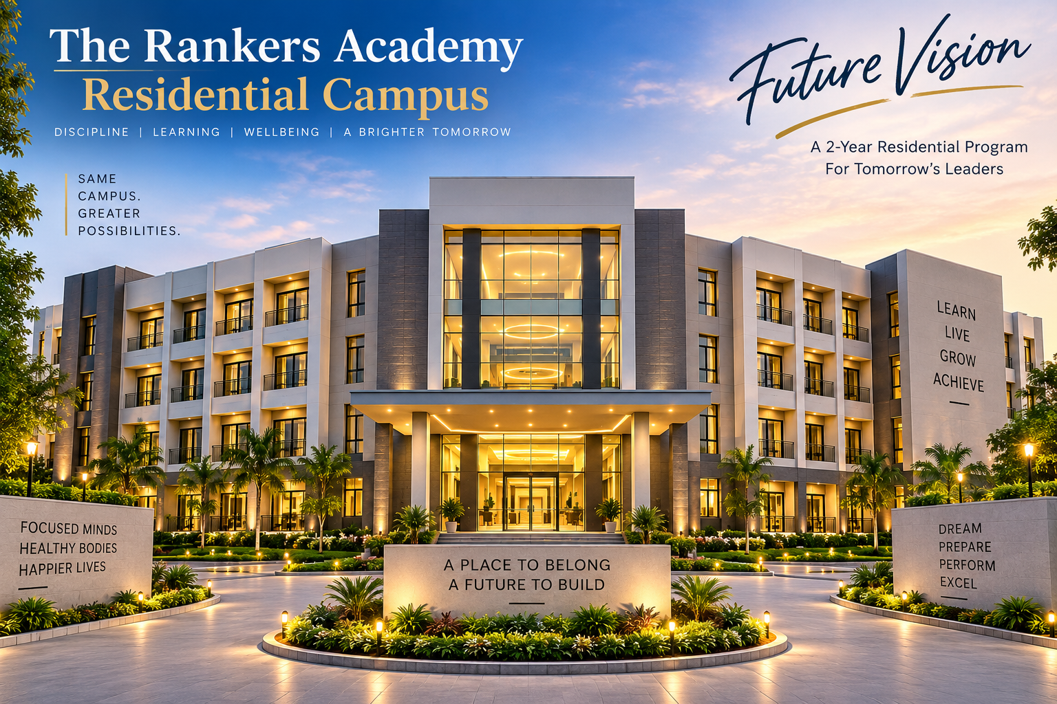 The Rankers Academy Residential Campus — a place to belong, a future to build