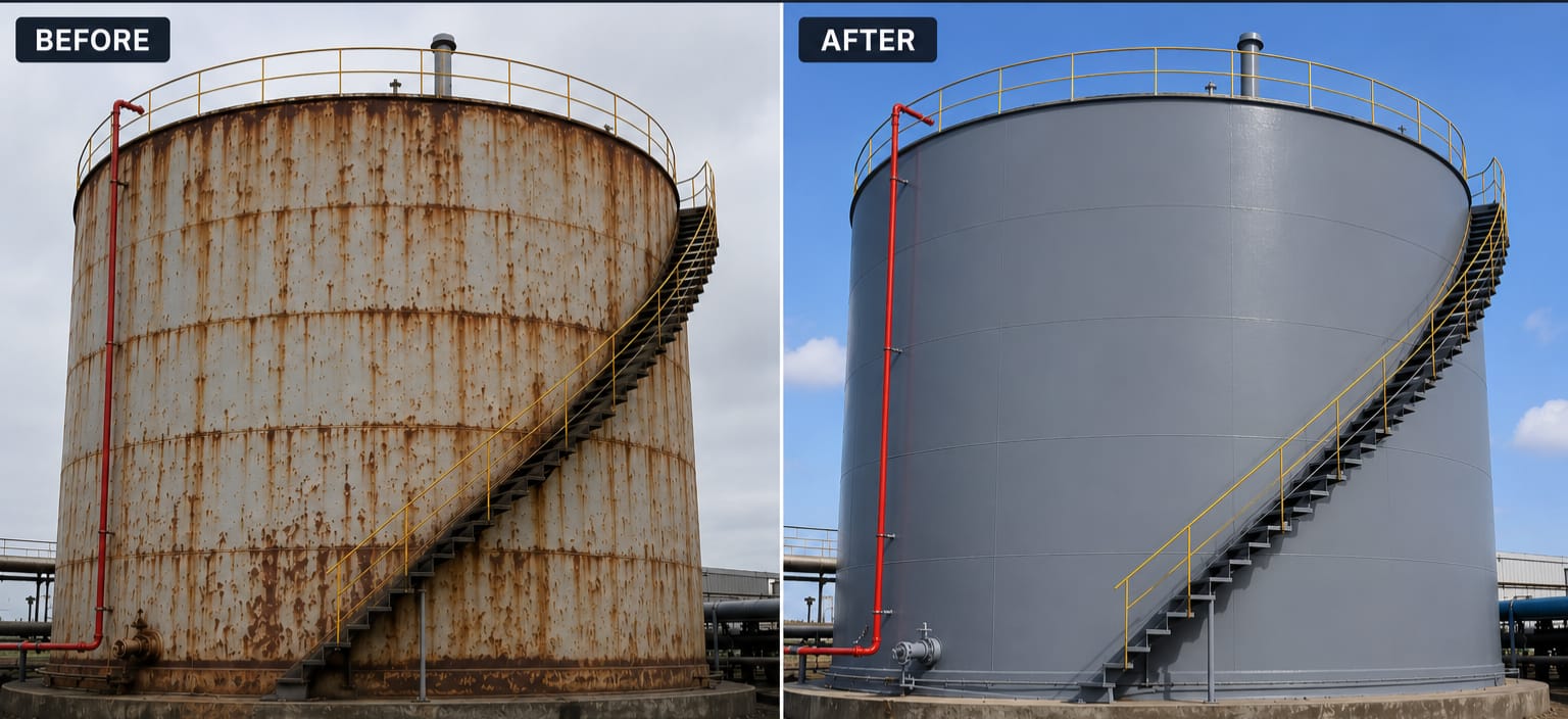 Storage Tank Recoating