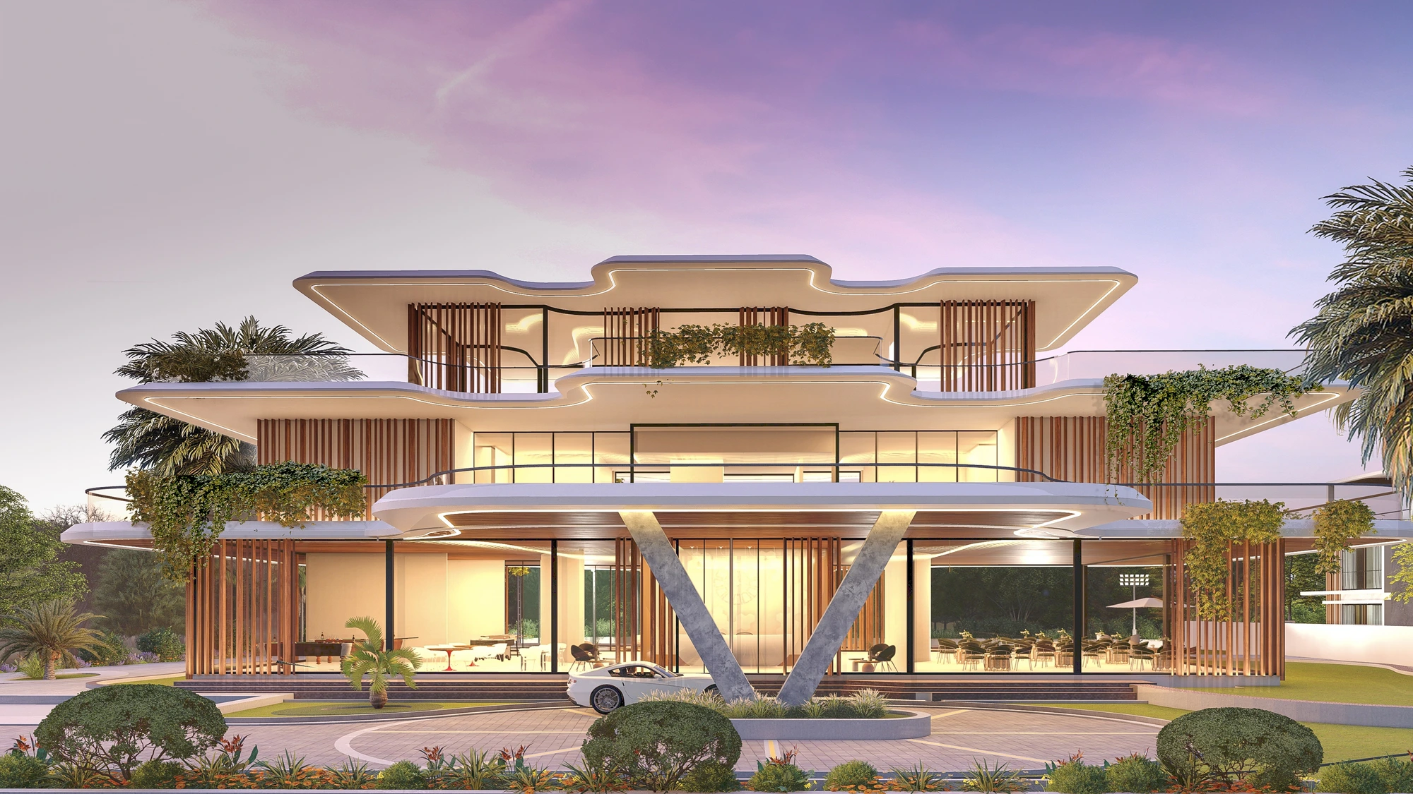 Amansara Earthstar 3D Renders — 4