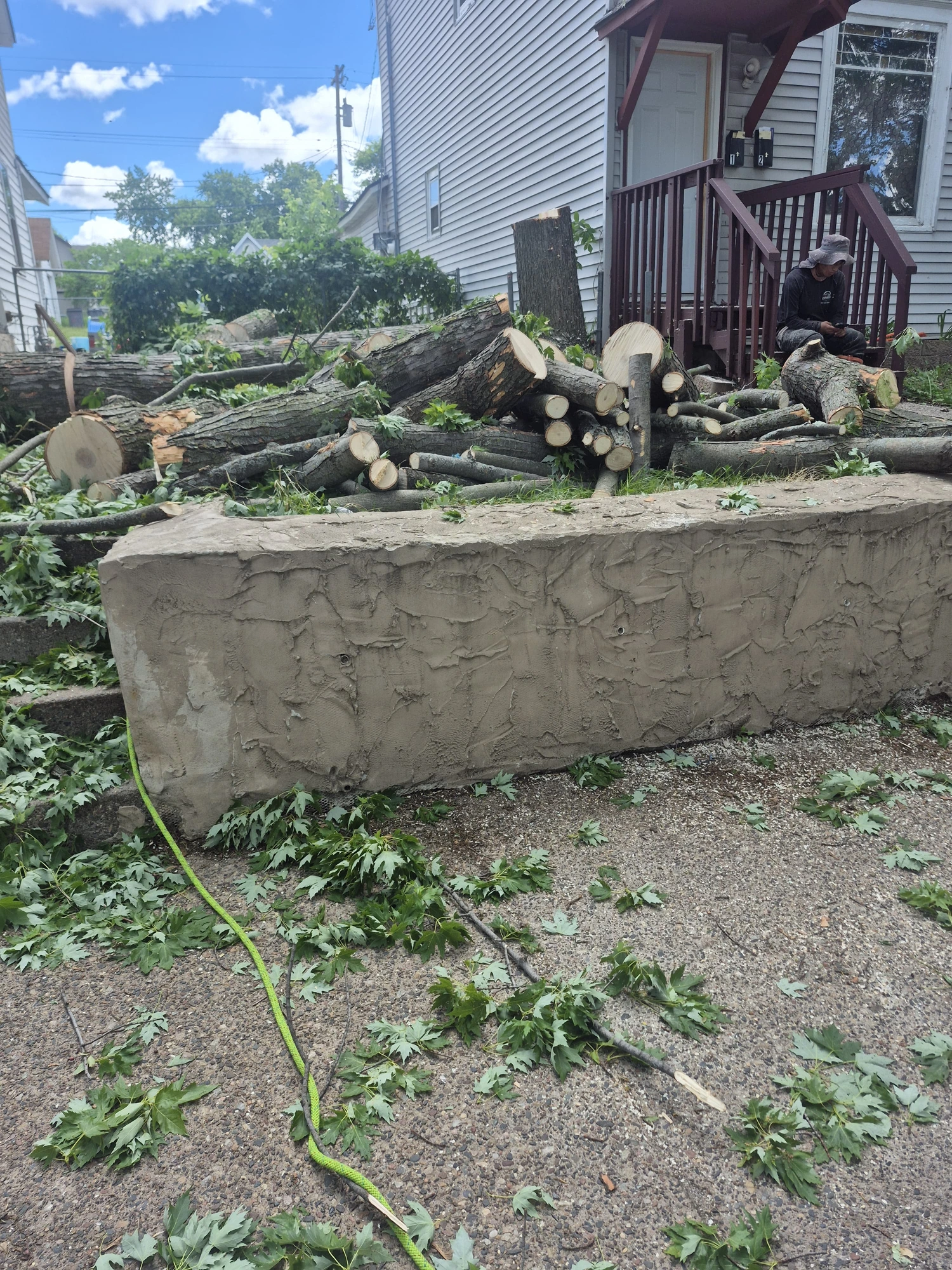 Residential perimeter work