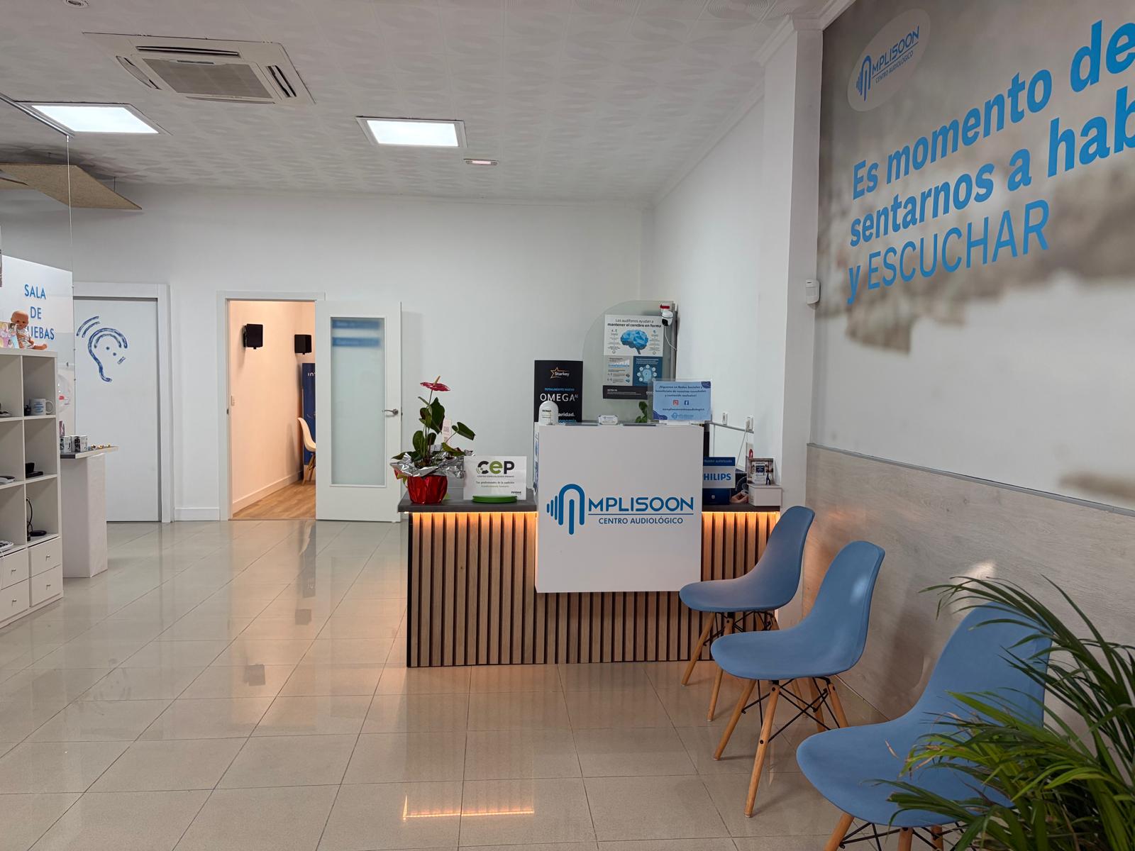 Recepción — Amplisoon El Campello