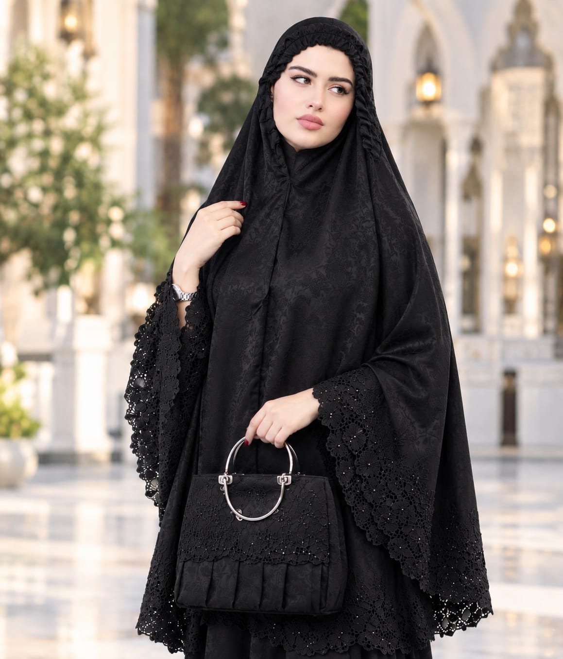 Mukena Syahrani Noir — grosir tangan pertama