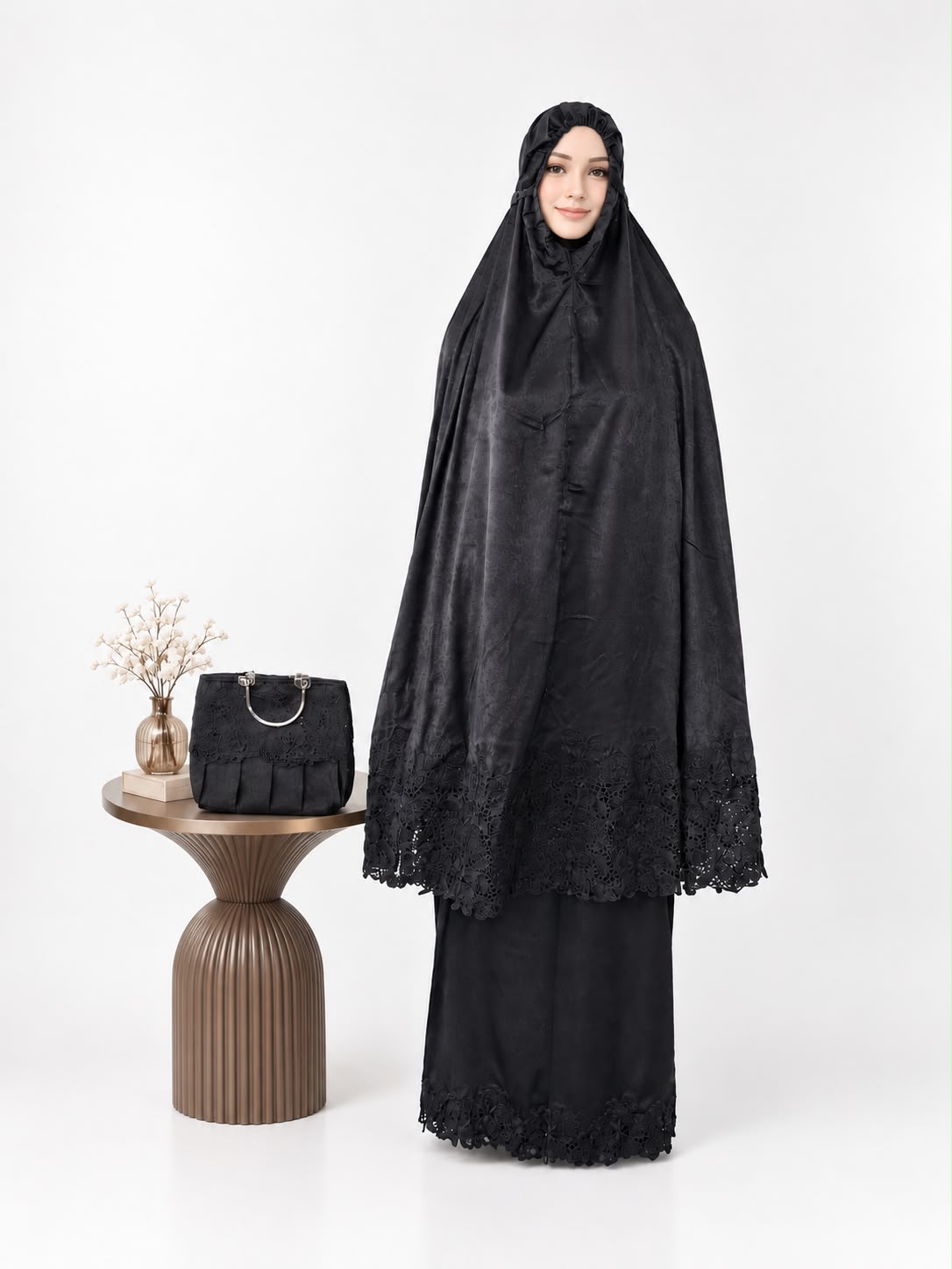 Mukena Jaguar Hitam