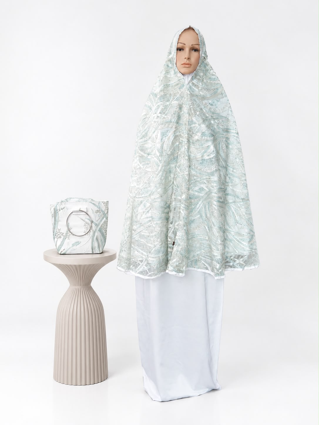 Mukena Brukat Swarovski