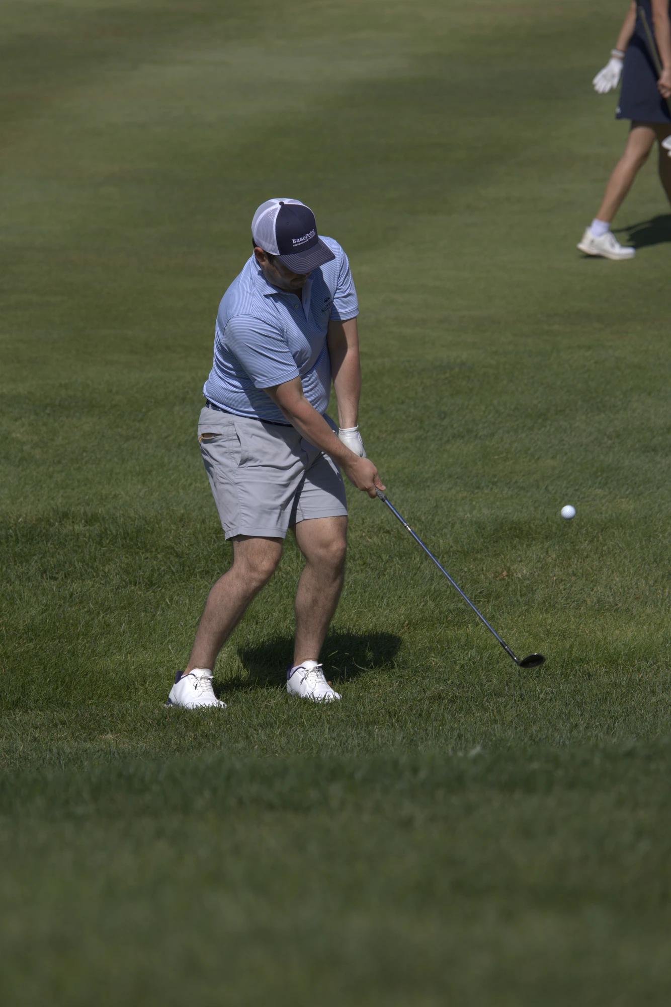 Golf before