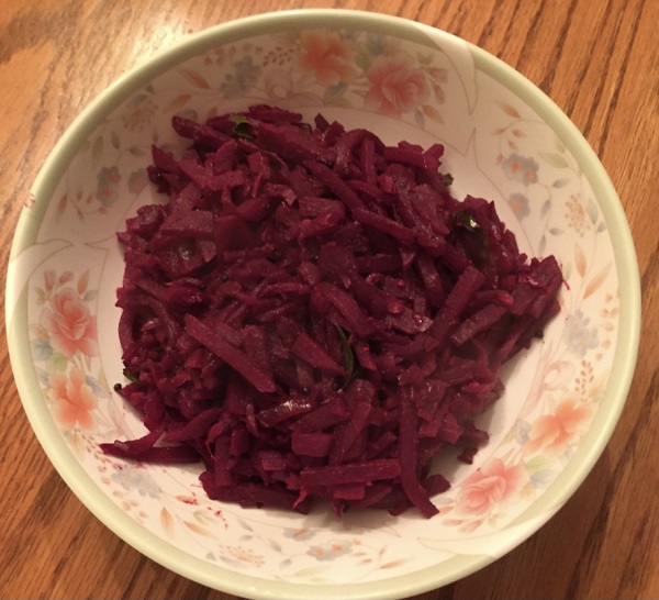 Kerala Beetroot Thoran