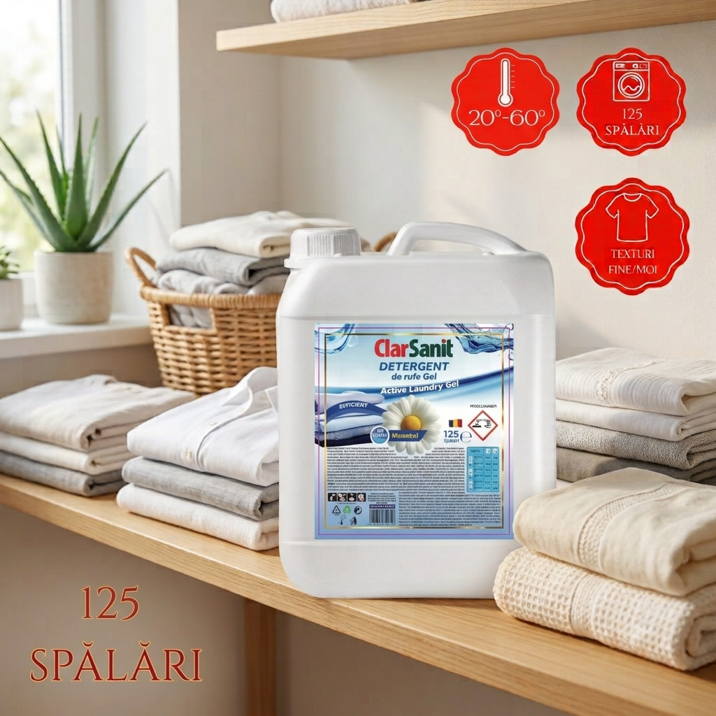 ClarWash Detergent Gel Mușețel 5L
