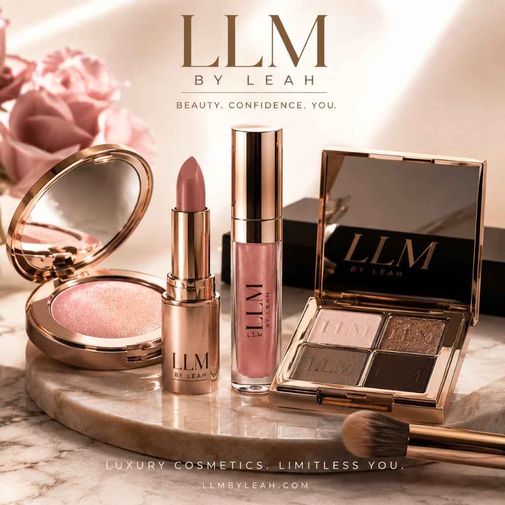 LLM by Leah luxury cosmetics collection