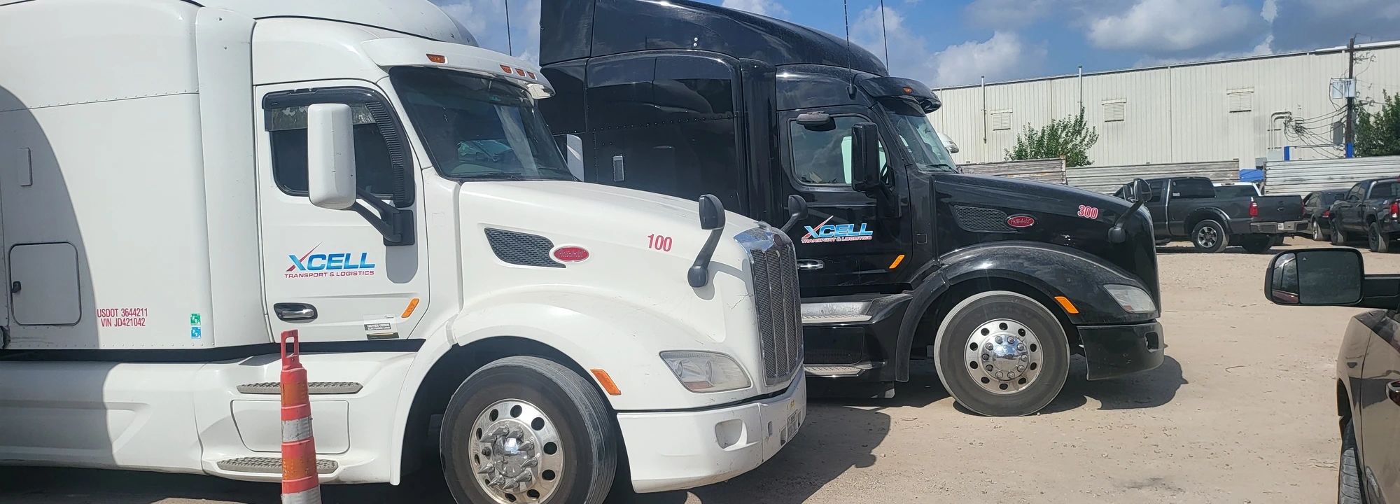 Units 100 & 300 — ready in the yard