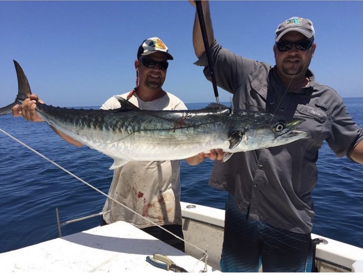 Todd Keller fishing off the Florida coast