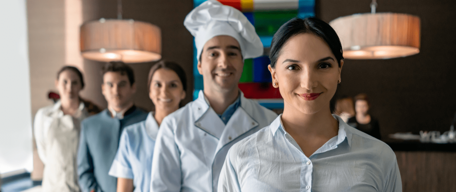 The Al Naturale hospitality team
