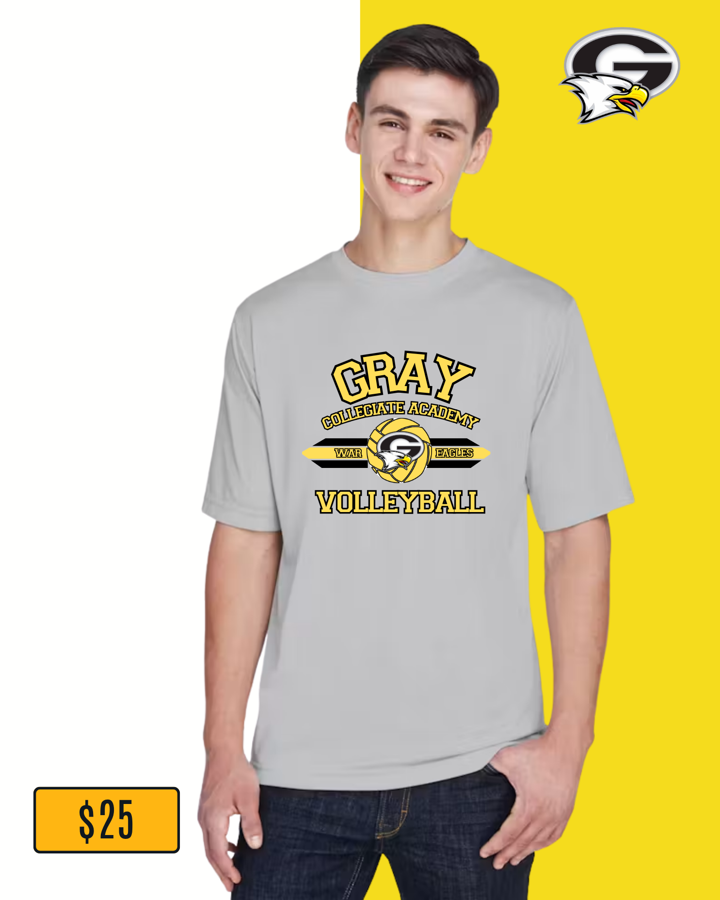 Grey • War Eagles Crest