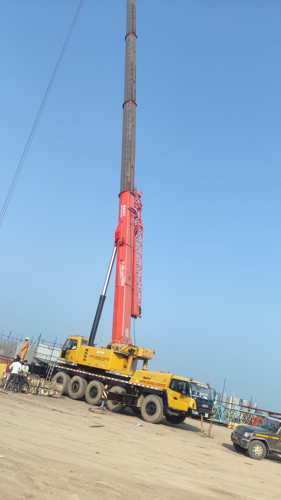 SANY 160 ton all-terrain crane