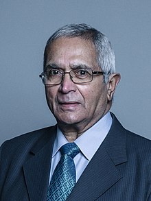 Lord Dholakia portrait