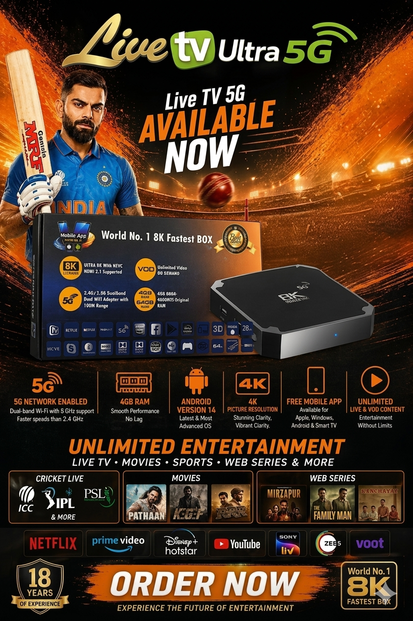 LIVE TV PRO Box + Free APP
