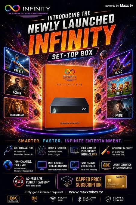 INFINITY 8K Box