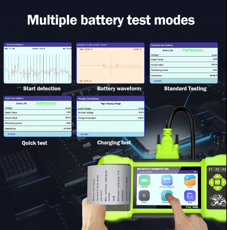 M300 Motorcycle Diagnostic Scanner 2