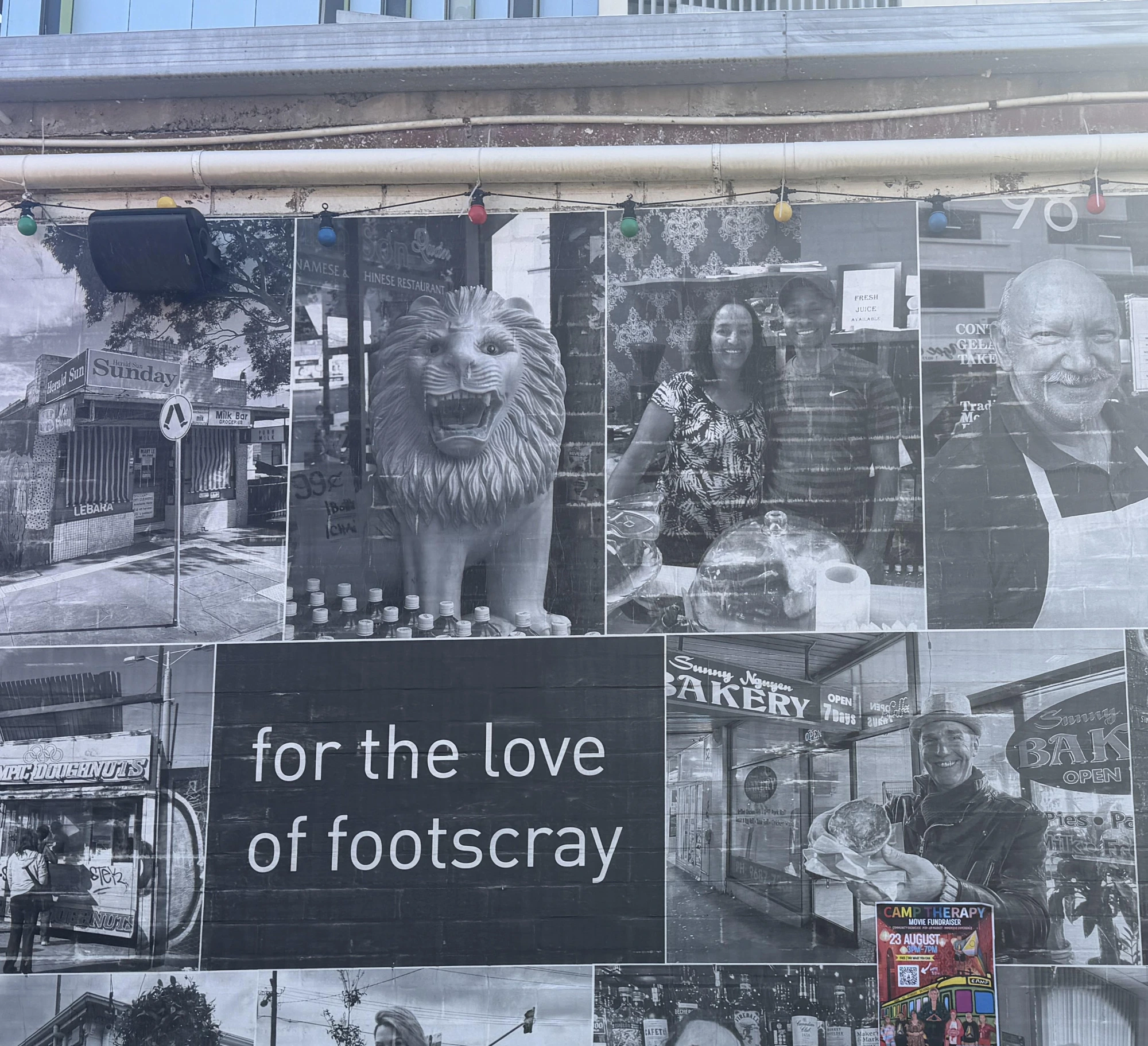 For the love of Footscray mural