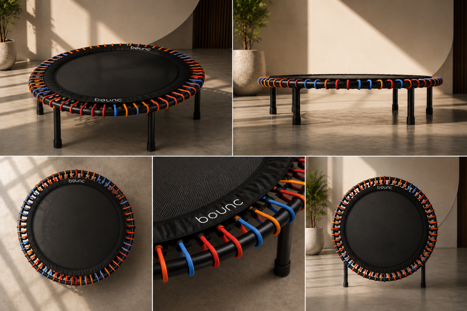BOUNC rebounder from multiple angles