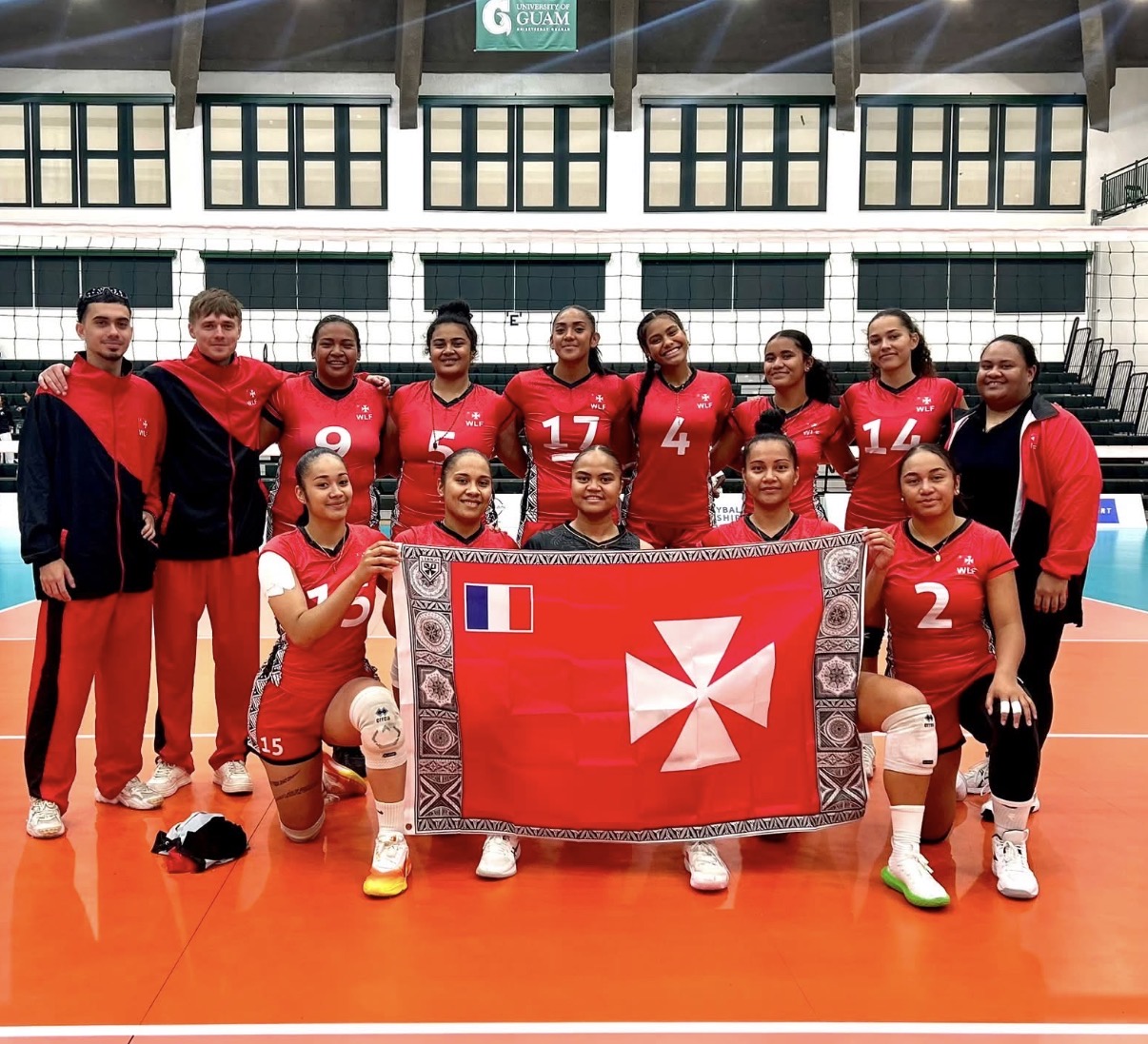 Maillots & survêtements — Équipe de volley Wallis & Futuna