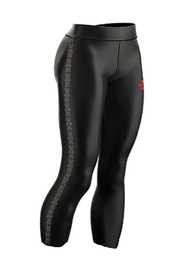 Legging femme — bande polynésienne