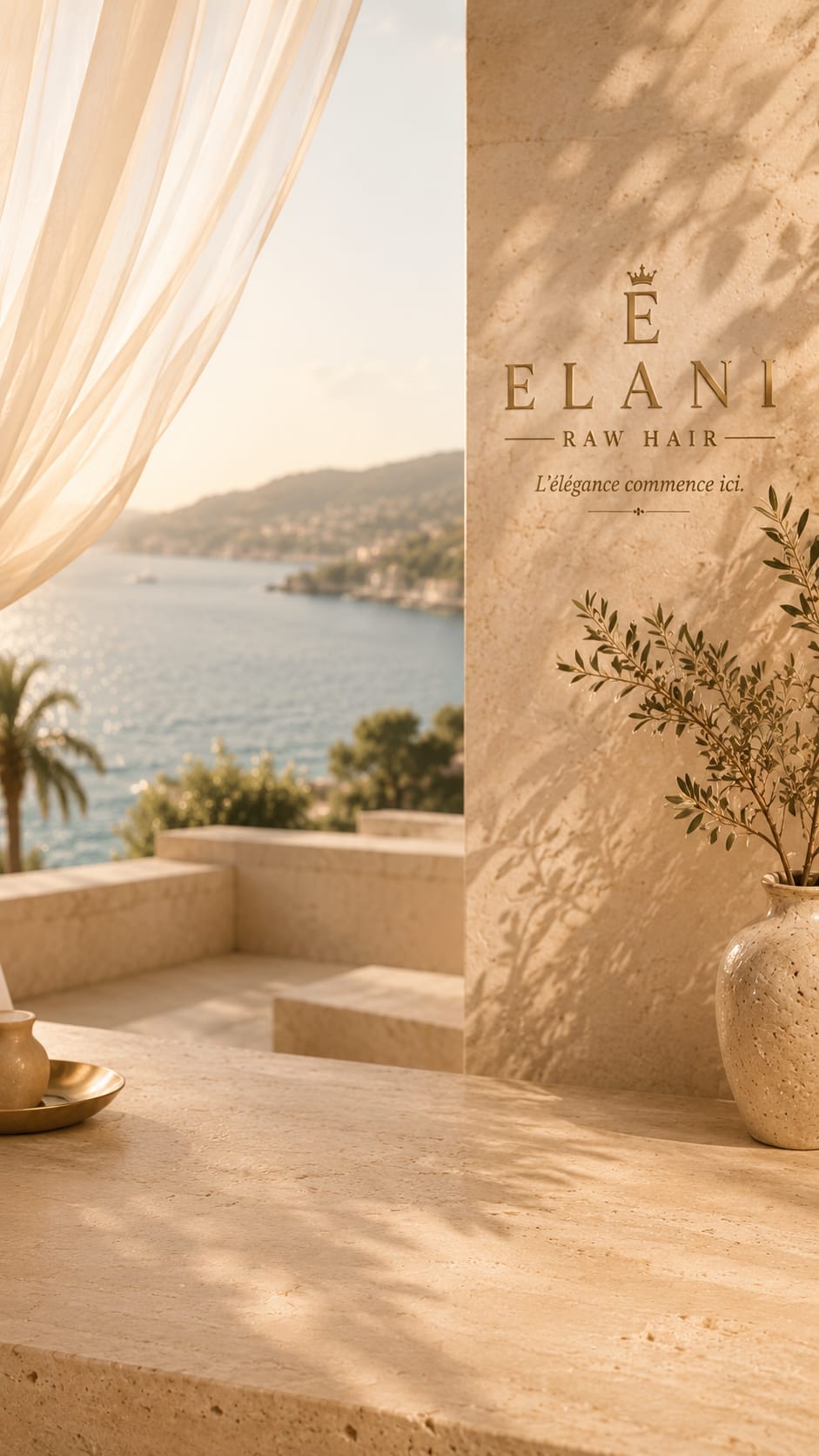 ÉLANI — logo gravé