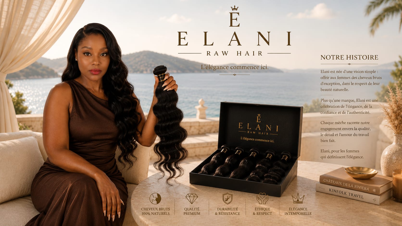 ÉLANI Raw Hair — Notre histoire