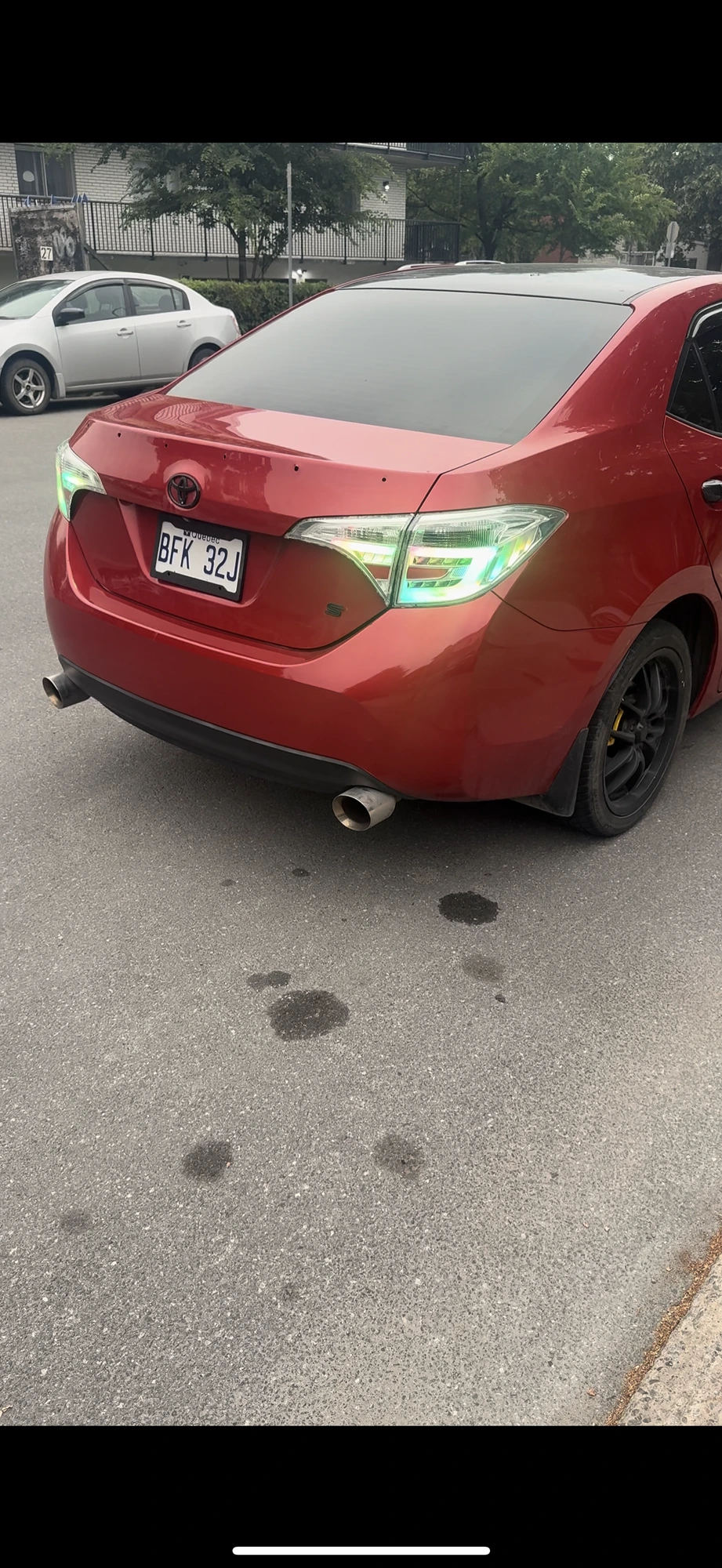 Corolla rear detail