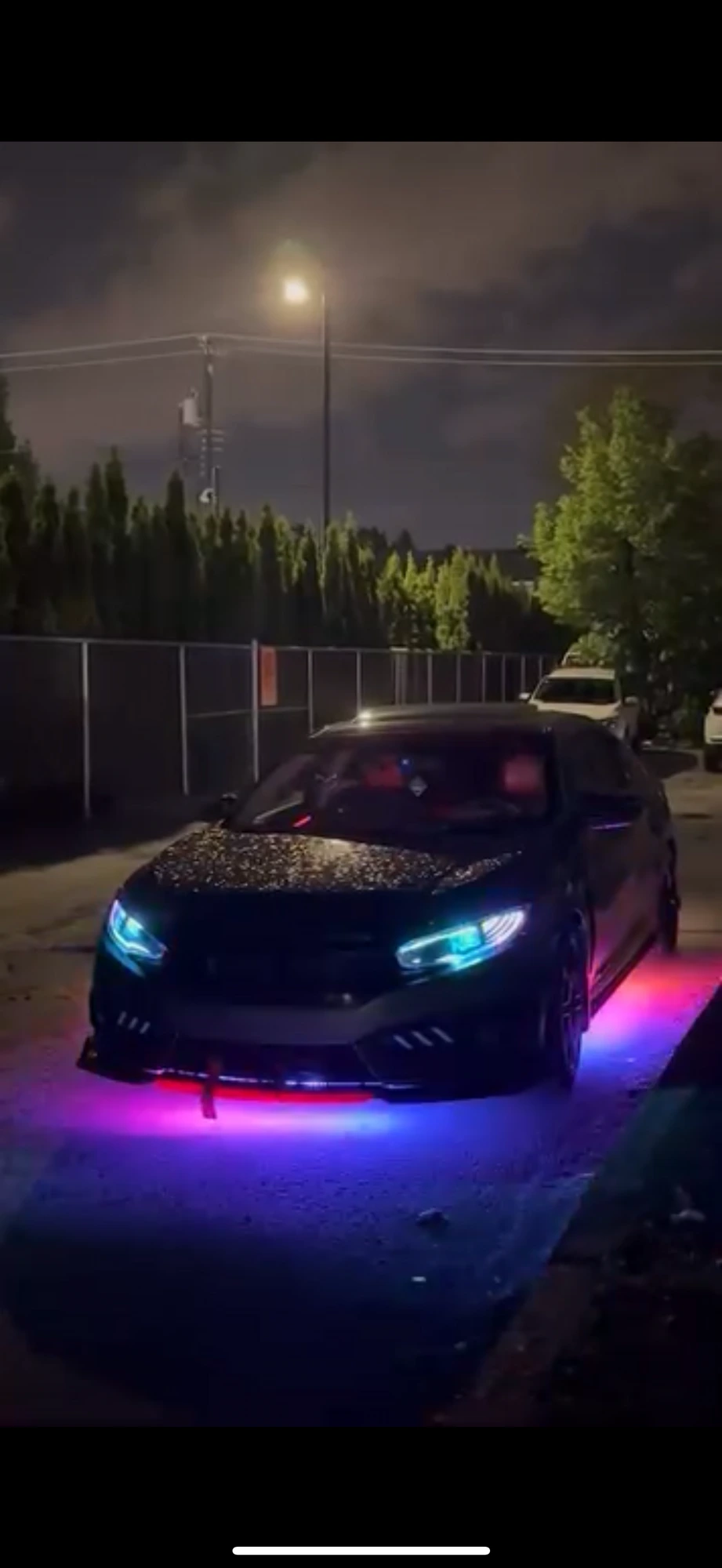 Night RGB Street Reveal