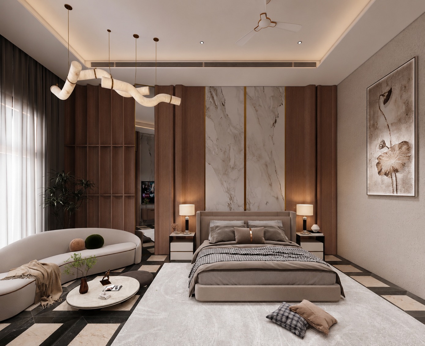 Grand Master Suite with Lounge
